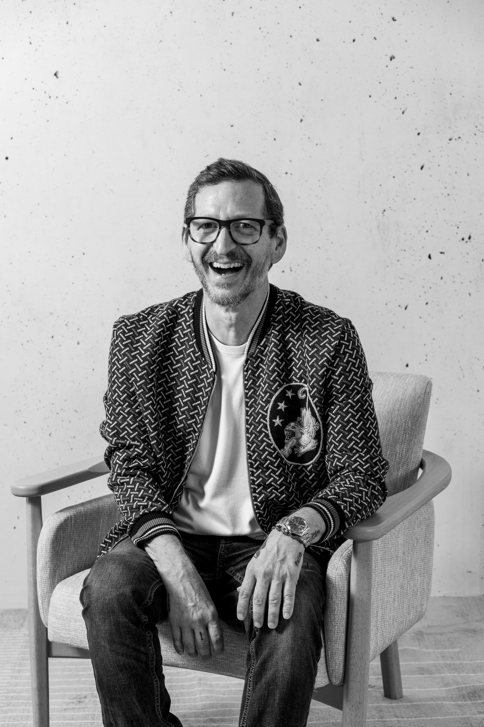 Retrato de Rogelio Chiari, fundador de Fundación Pasión por Vivir